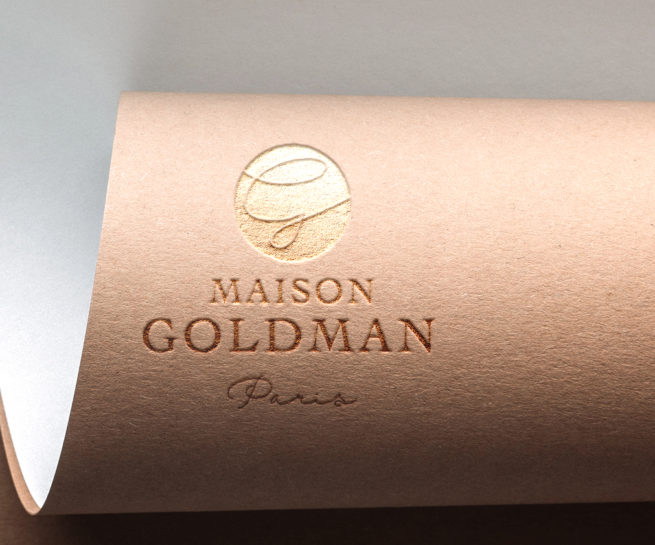 Logo de la Maison Goldman Paris - Or
